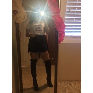 Zigi Soho Thigh High Black Suede Boots